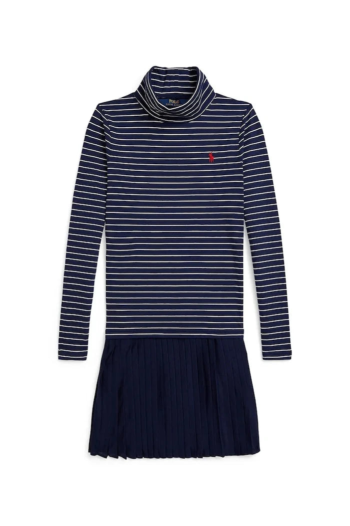 Детска памучна рокля Polo Ralph Lauren