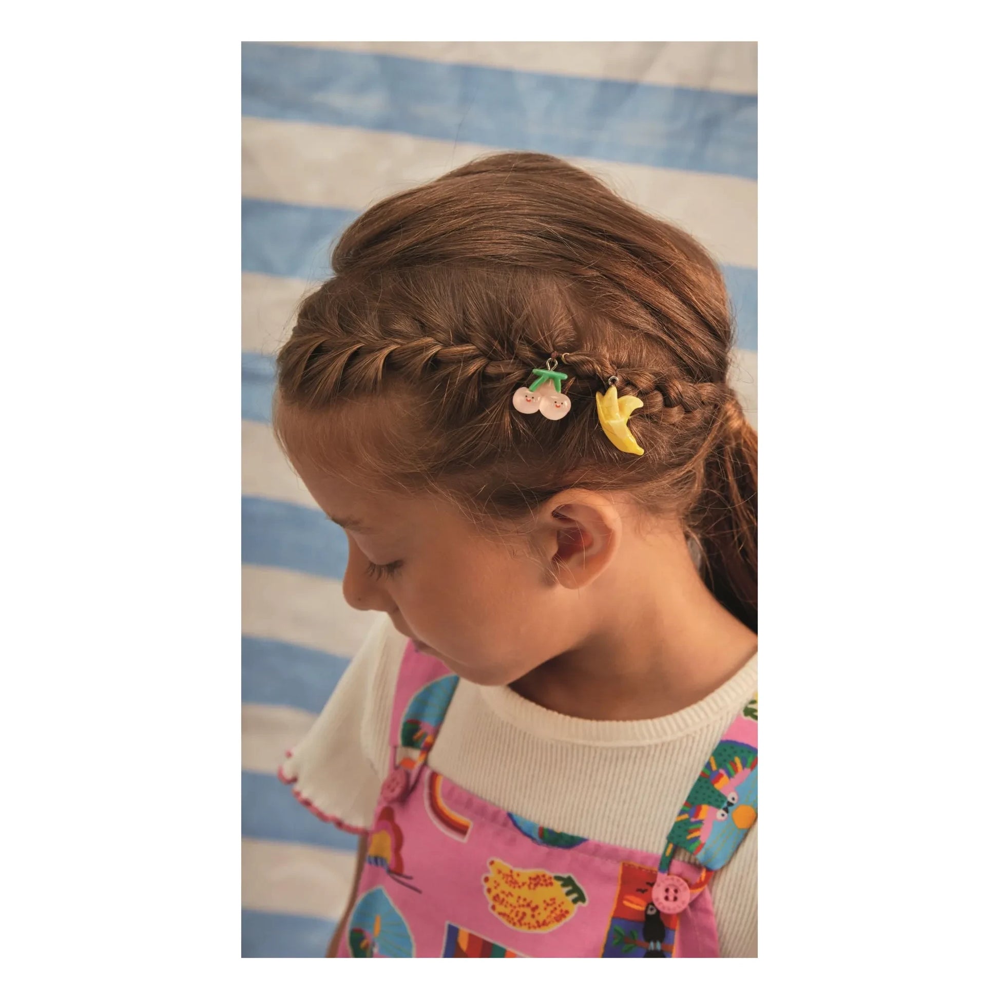 Fabula - Rainbow overalls | Pink