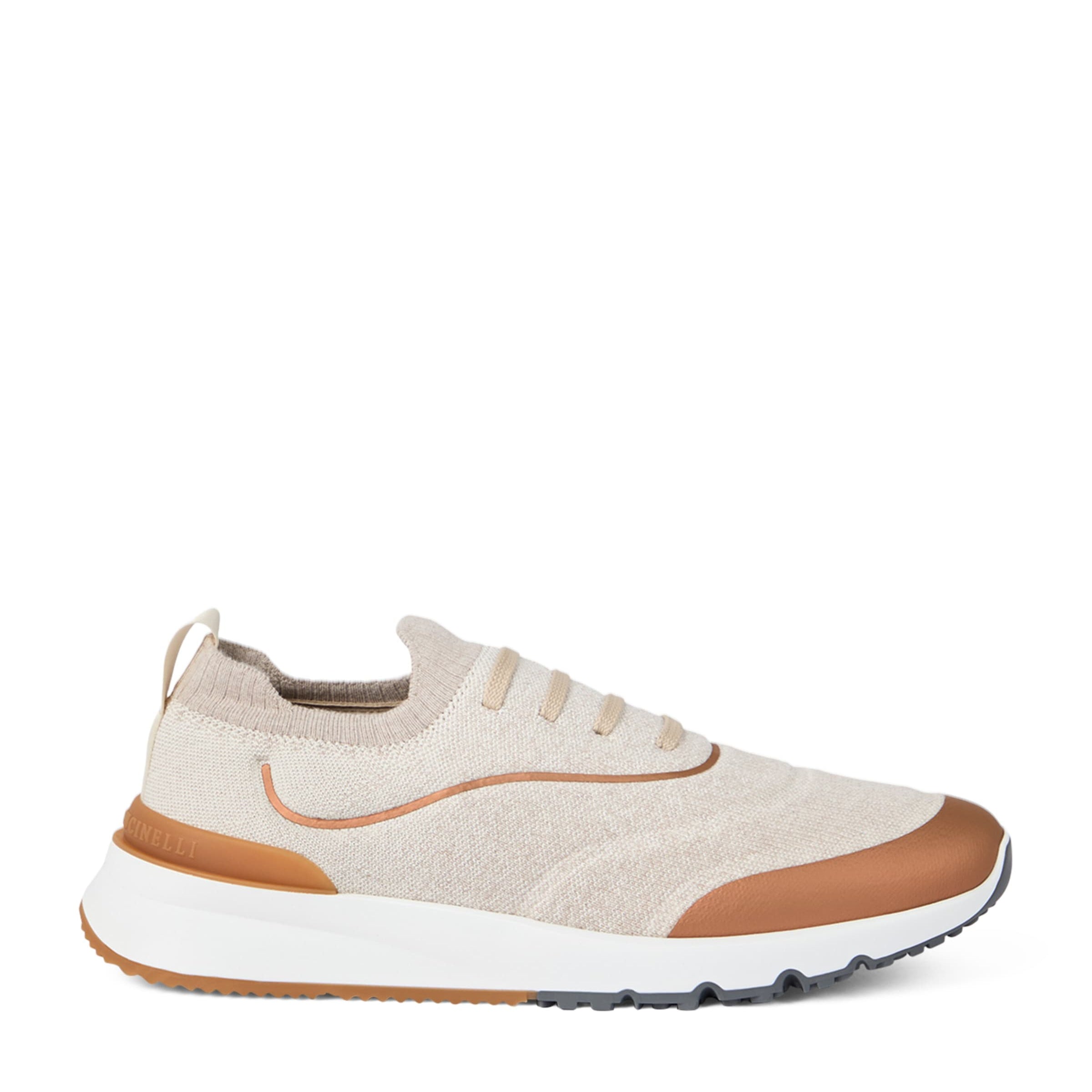 Brunello Cucinelli Cotton Knit Running Shoes