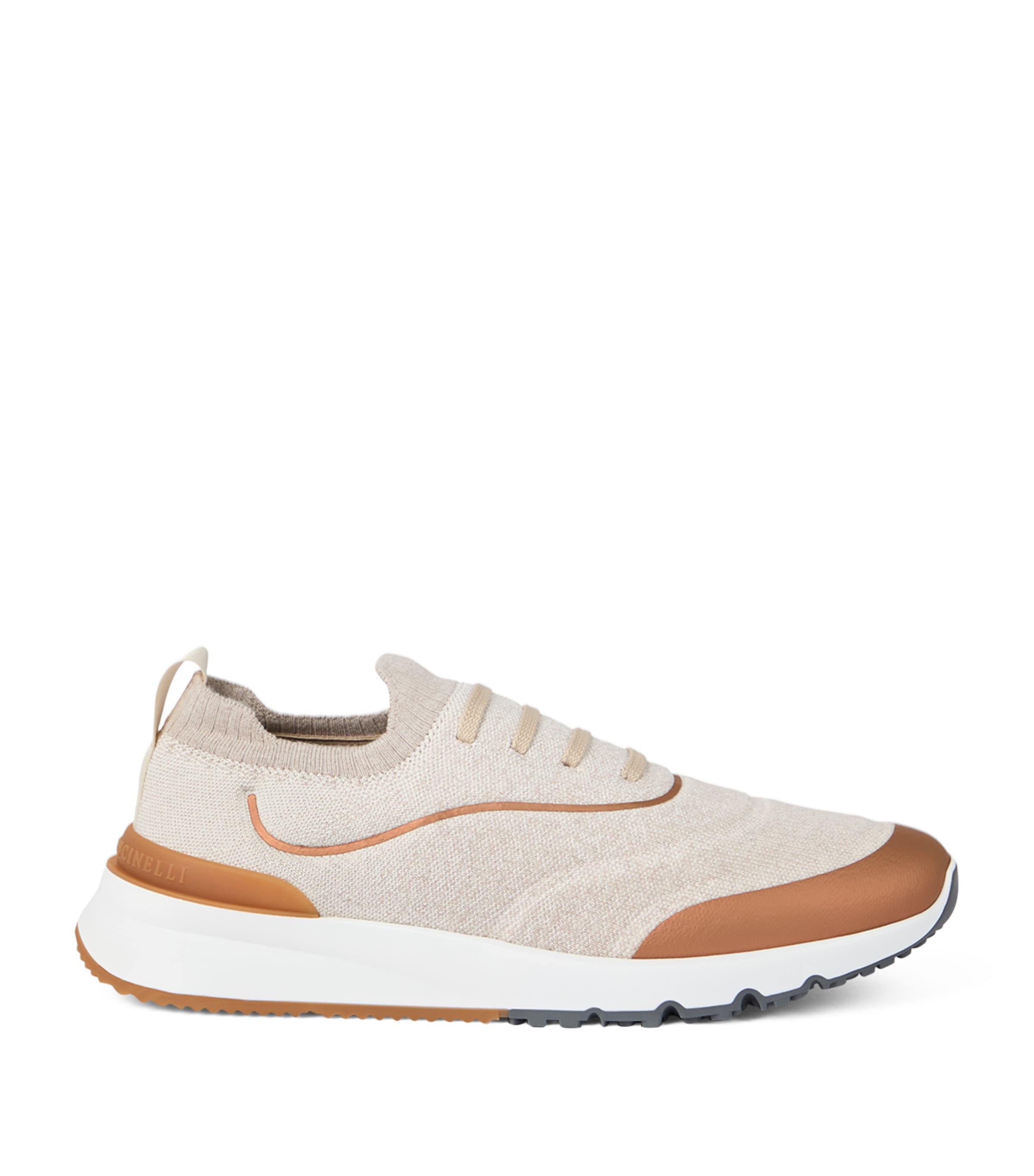 Brunello Cucinelli Cotton Knit Running Shoes
