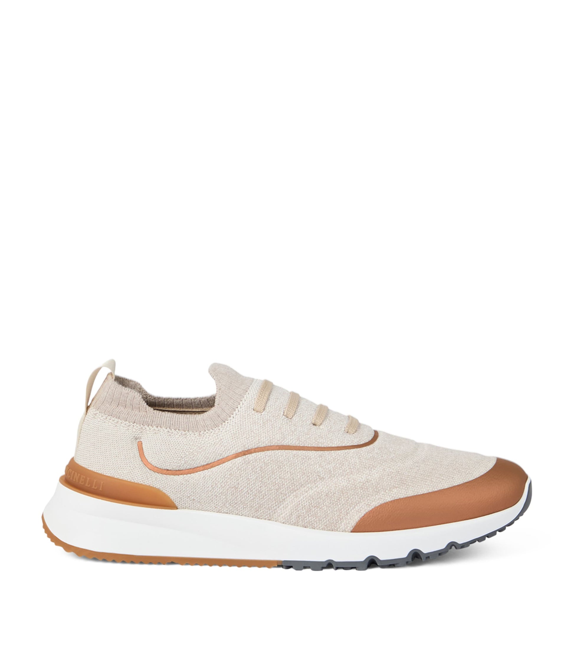 Brunello Cucinelli Cotton Knit Running Shoes