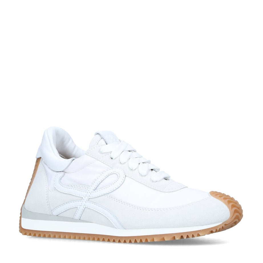 White Flow Runner Sneakers