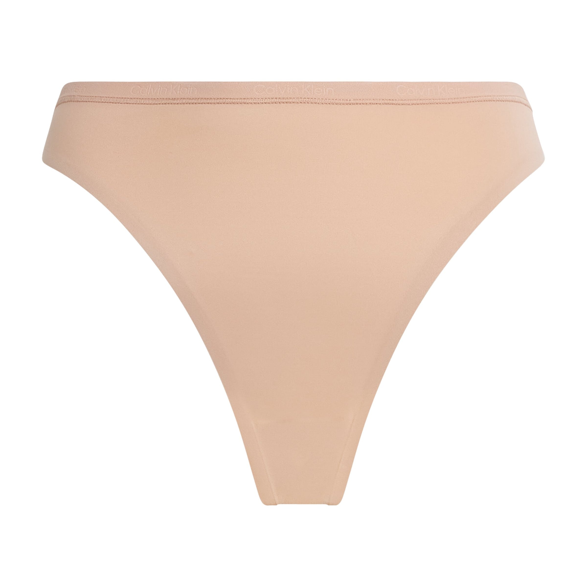 Calvin Klein Beige Seamless Thong