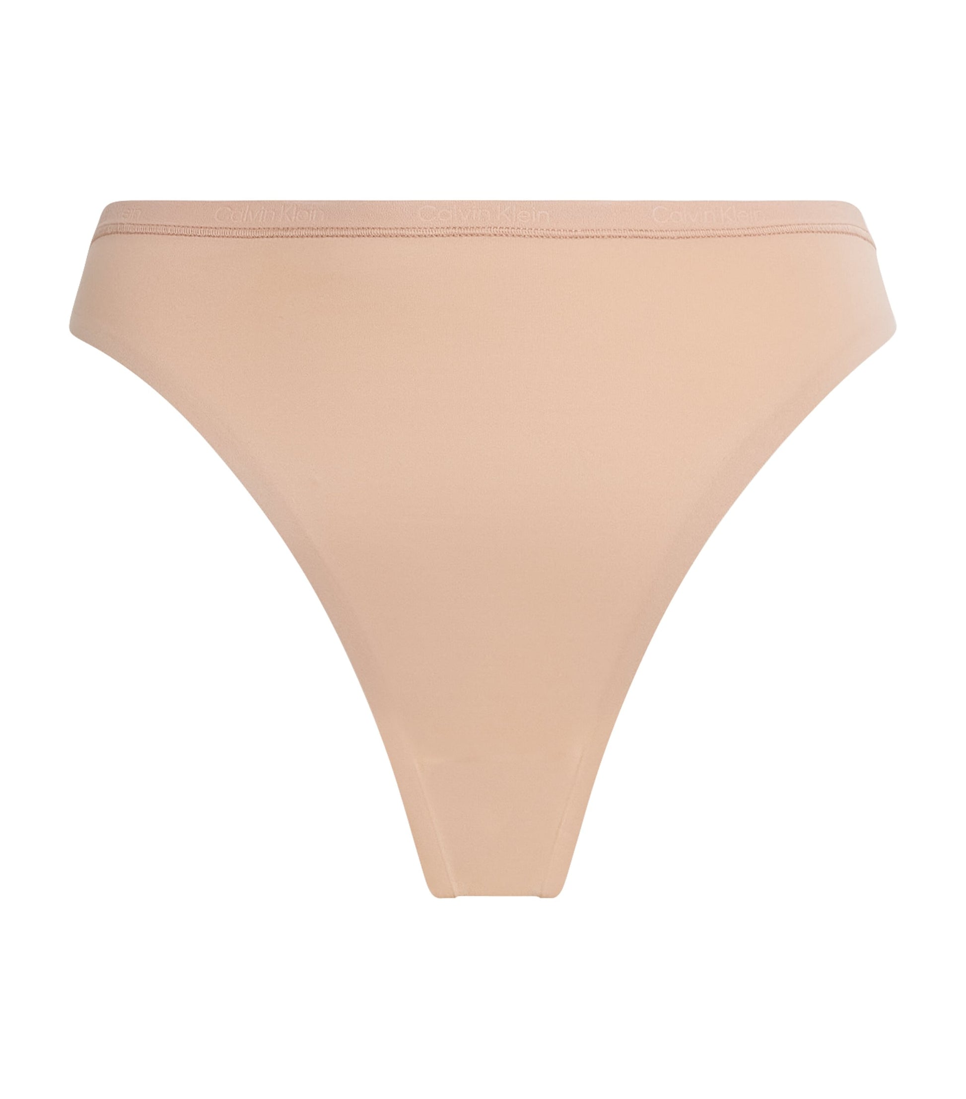 Calvin Klein Beige Seamless Thong
