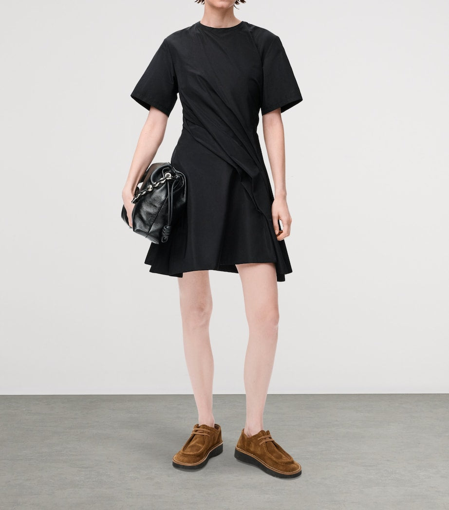 LOEWE Black Twisted Mini Dress