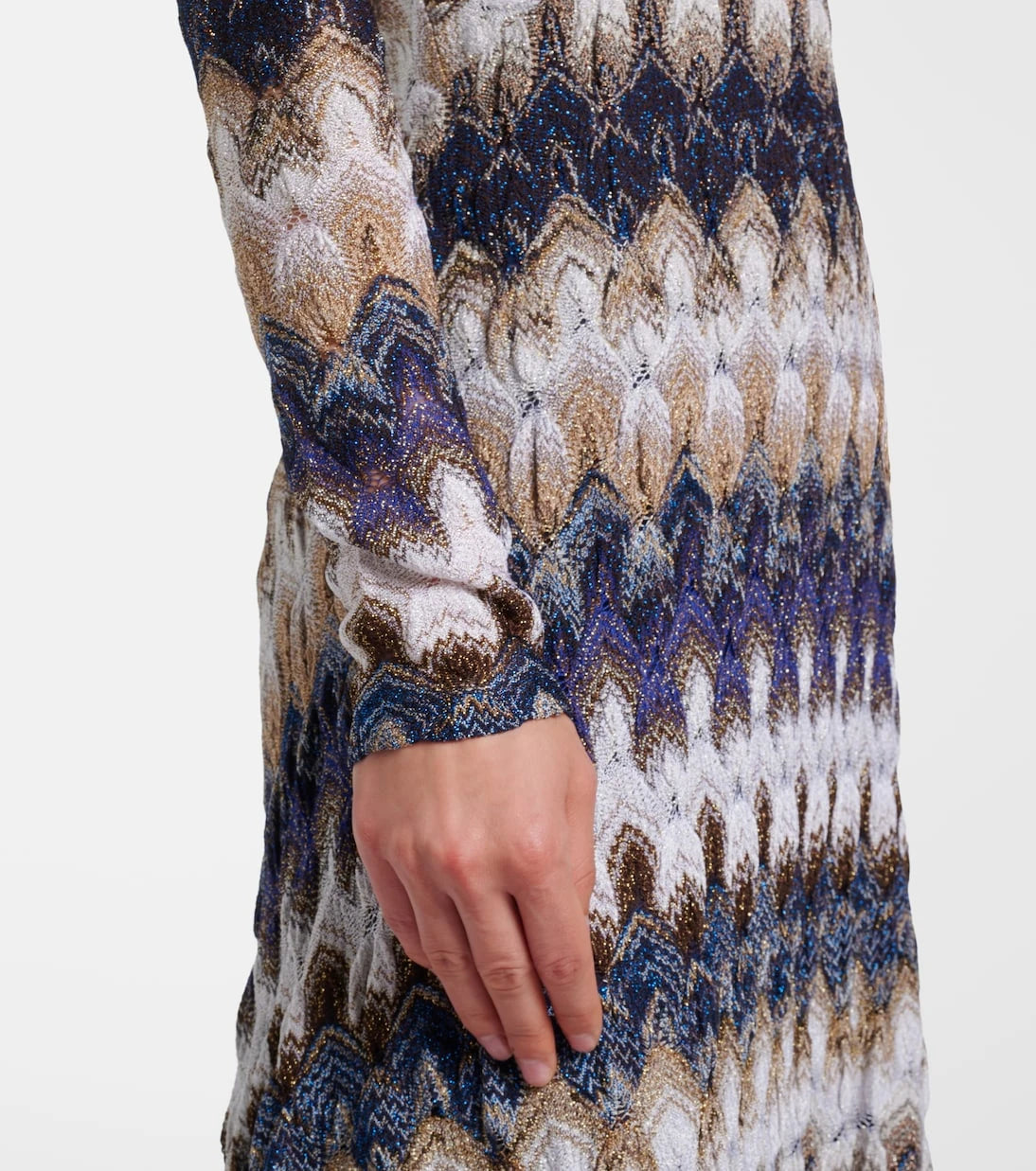 Missoni - فستان ماكسي لاميه