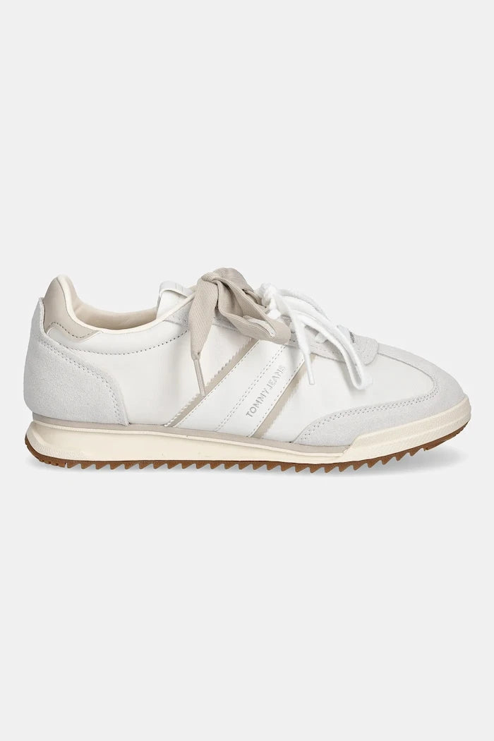 Tommy Jeans TJW LOW PROFILE RUNNER LTHR MIX Deri Sneaker
