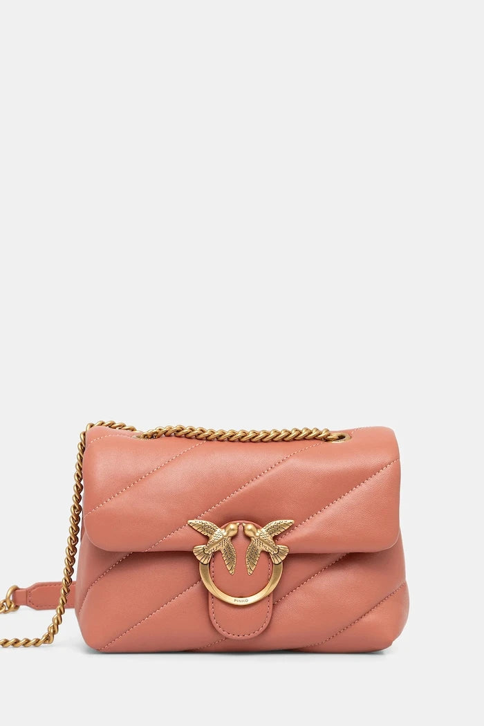 Pinko чанта crossbody дамска от кожа