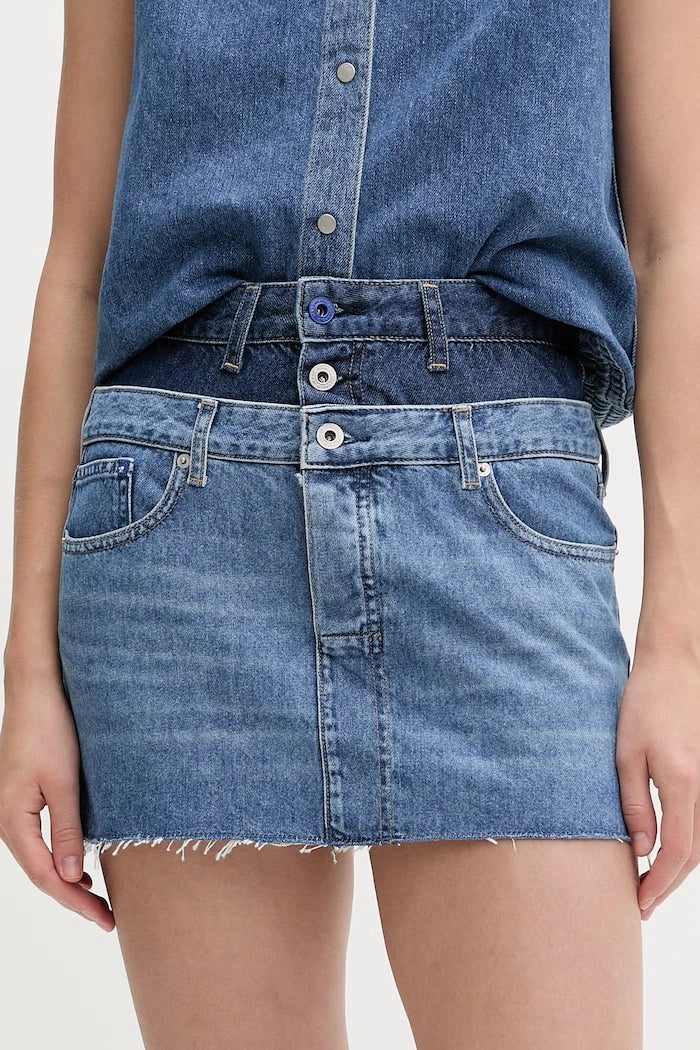 Karl Lagerfeld Jeans пола от деним