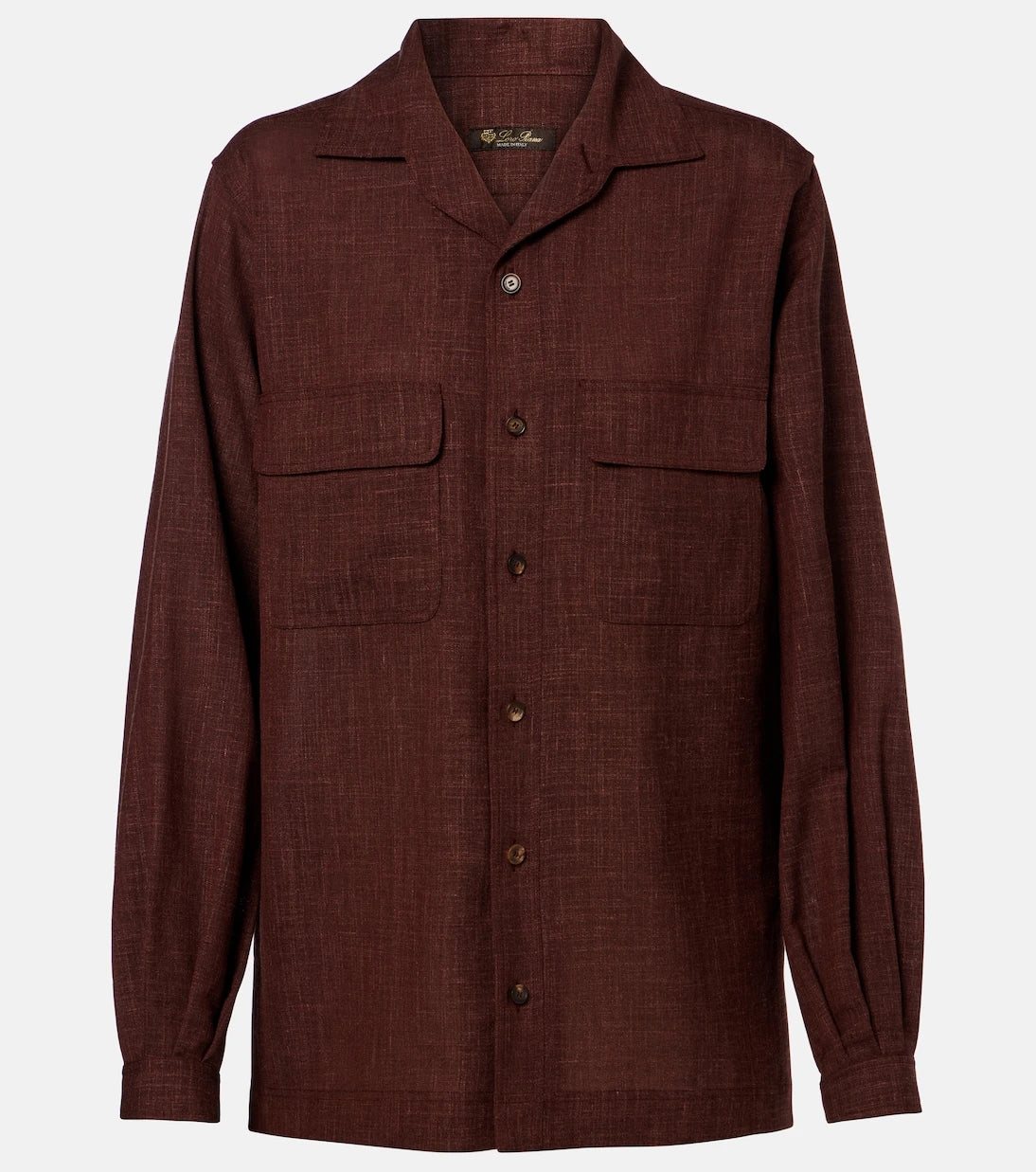 Loro Piana - Ida wool, silk, and linen shirt