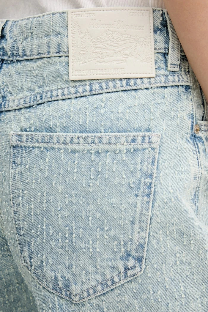 Sisley дънки wide leg дамски