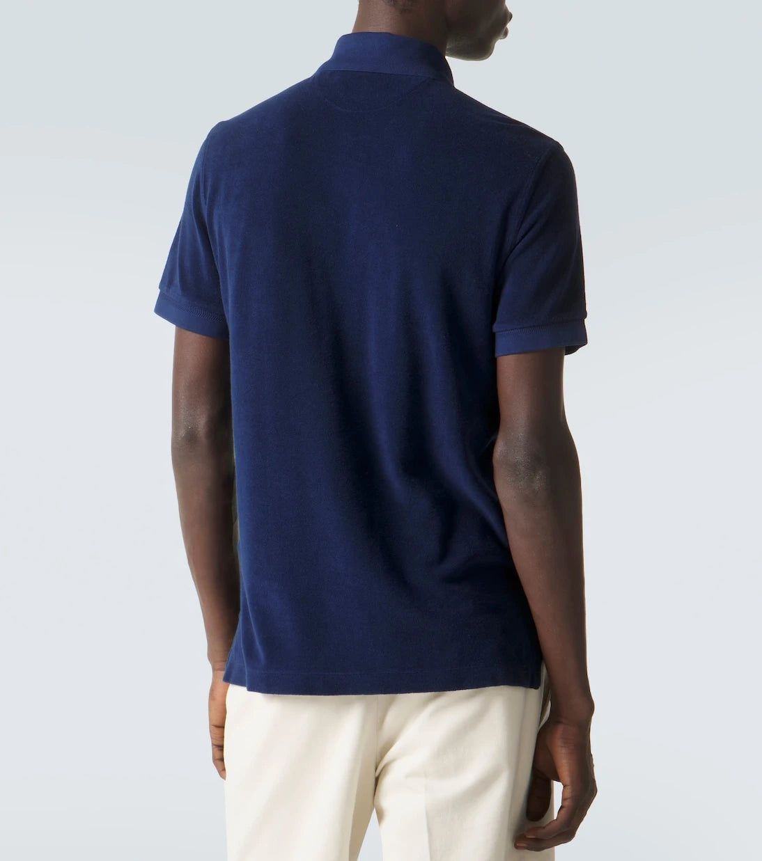 Tom Ford - Cotton-blend terry polo shirt