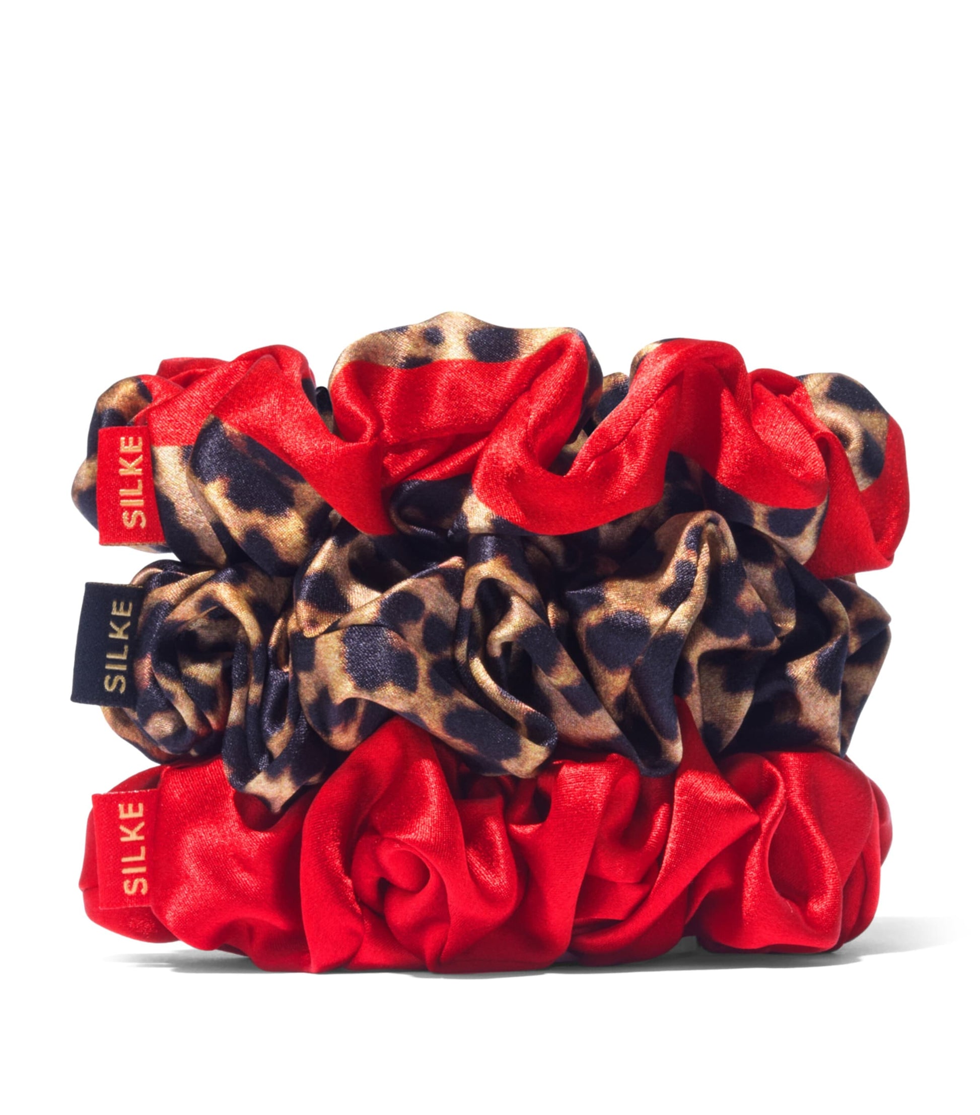 Mulberry Silk Hair Scrunchies (Set of 3)