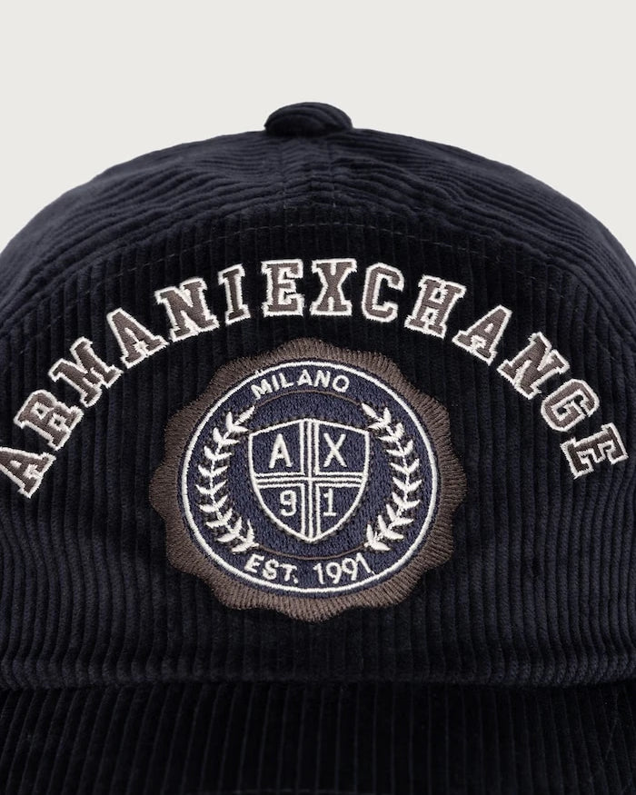Armani Exchange erkek pamuklu бейзbol şapkası