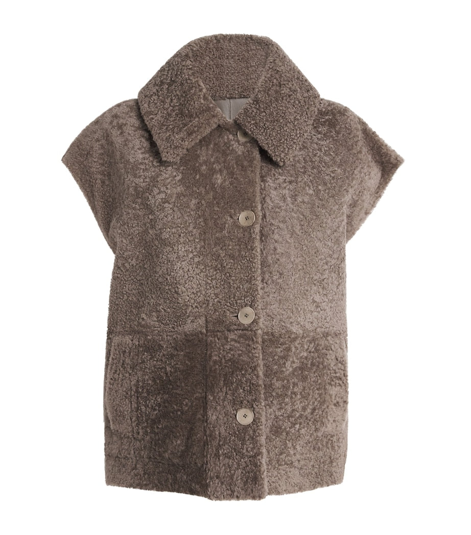 Shearling Reversible Molin Gilet
