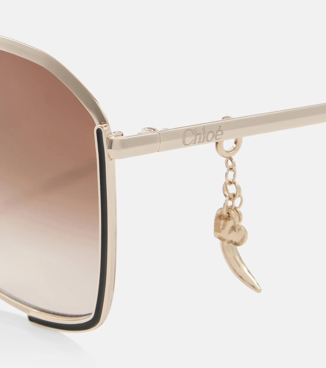 Chloé - Chloé Symbols square sunglasses