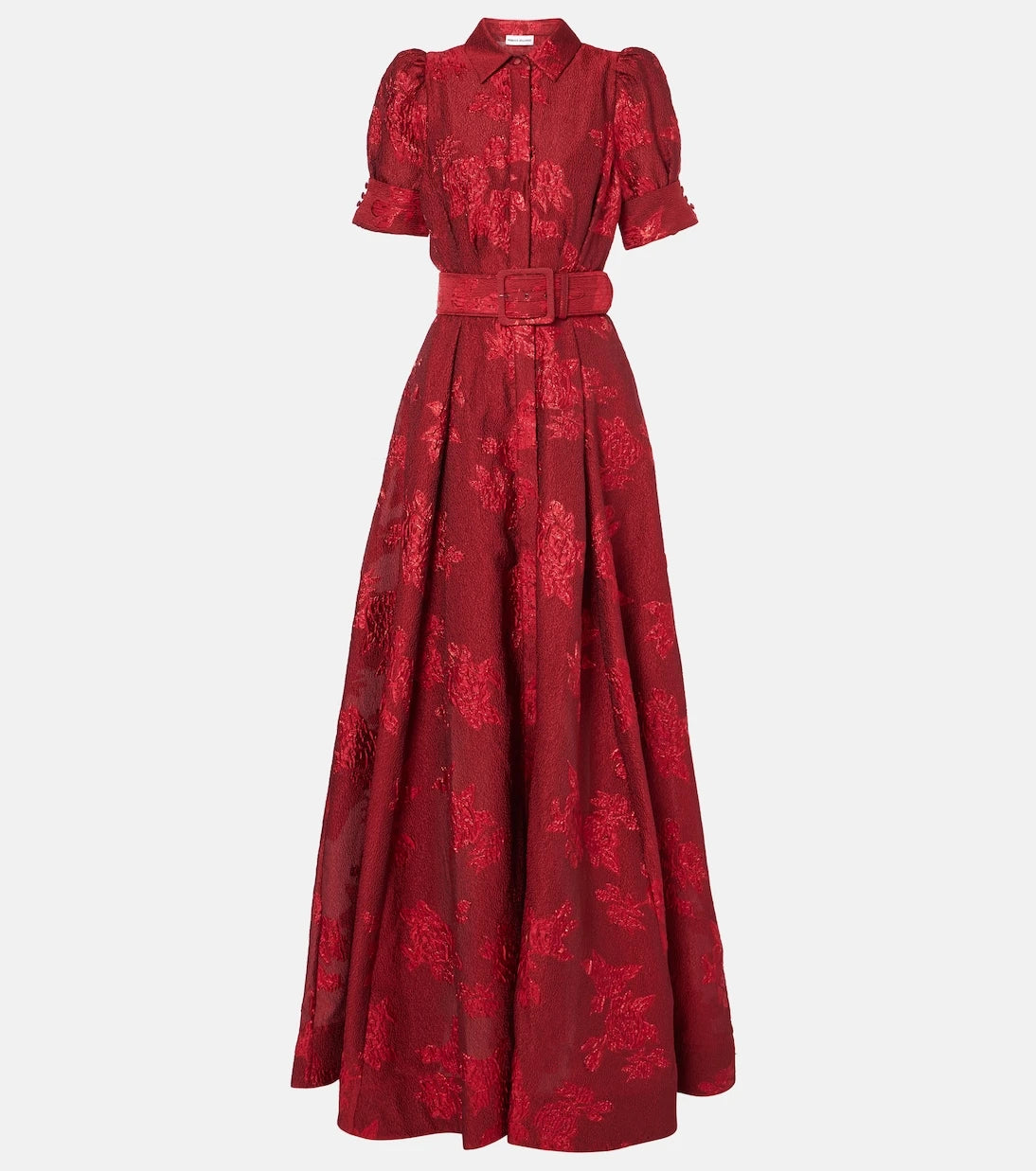 Rebecca Vallance - Henrietta belted brocade gown