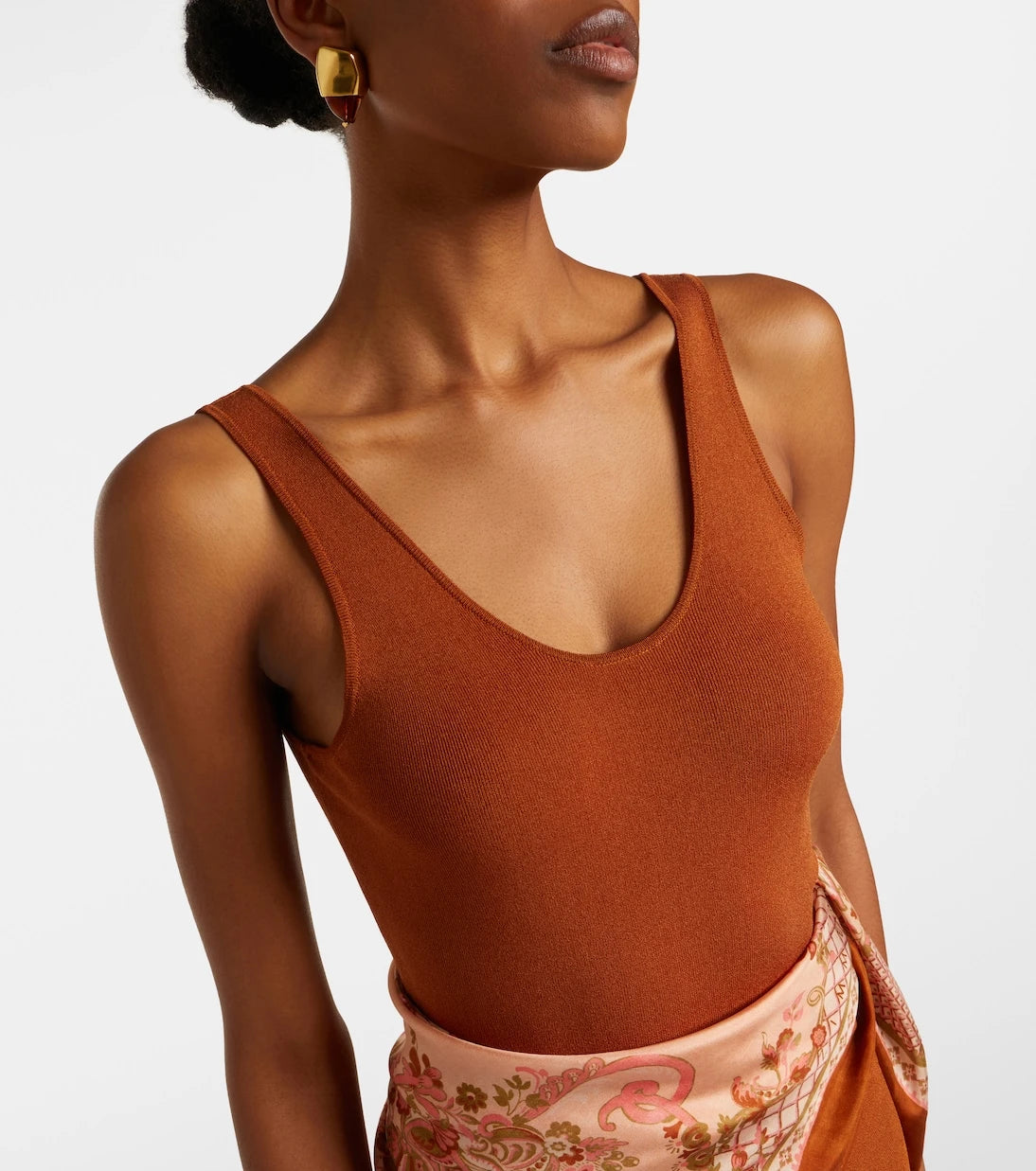 Zimmermann - Aster scarf-detail maxi dress
