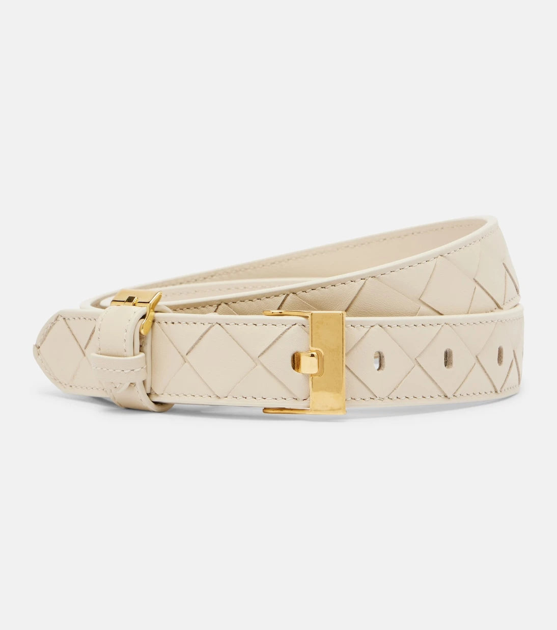 Bottega Veneta - Intrecciato leather belt