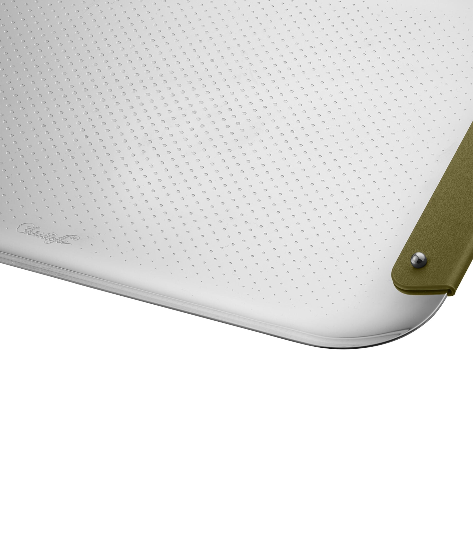 Leather-Trim Club Square Tray (16cm)