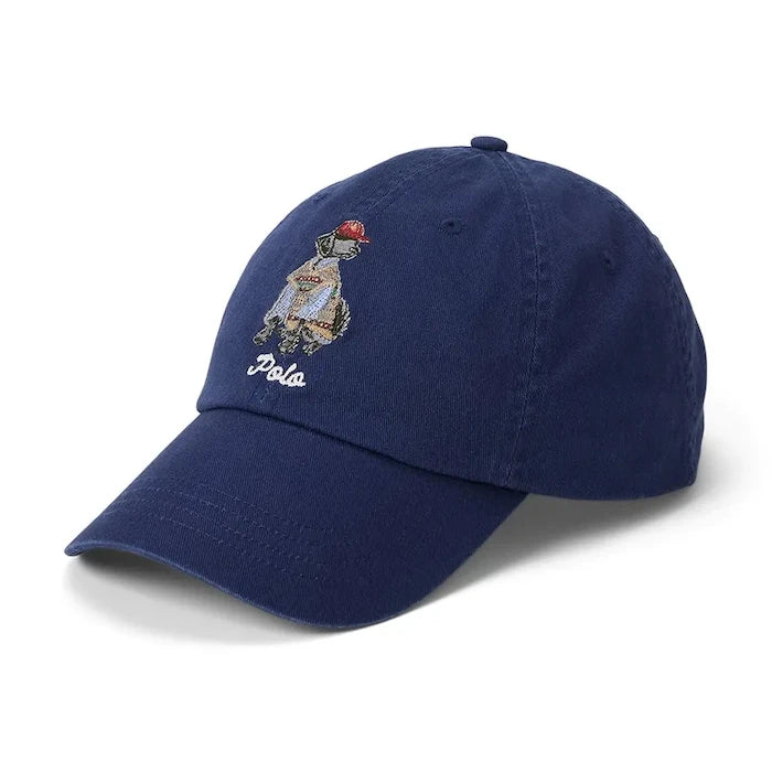 Памучна шапка с козирка Polo Ralph Lauren