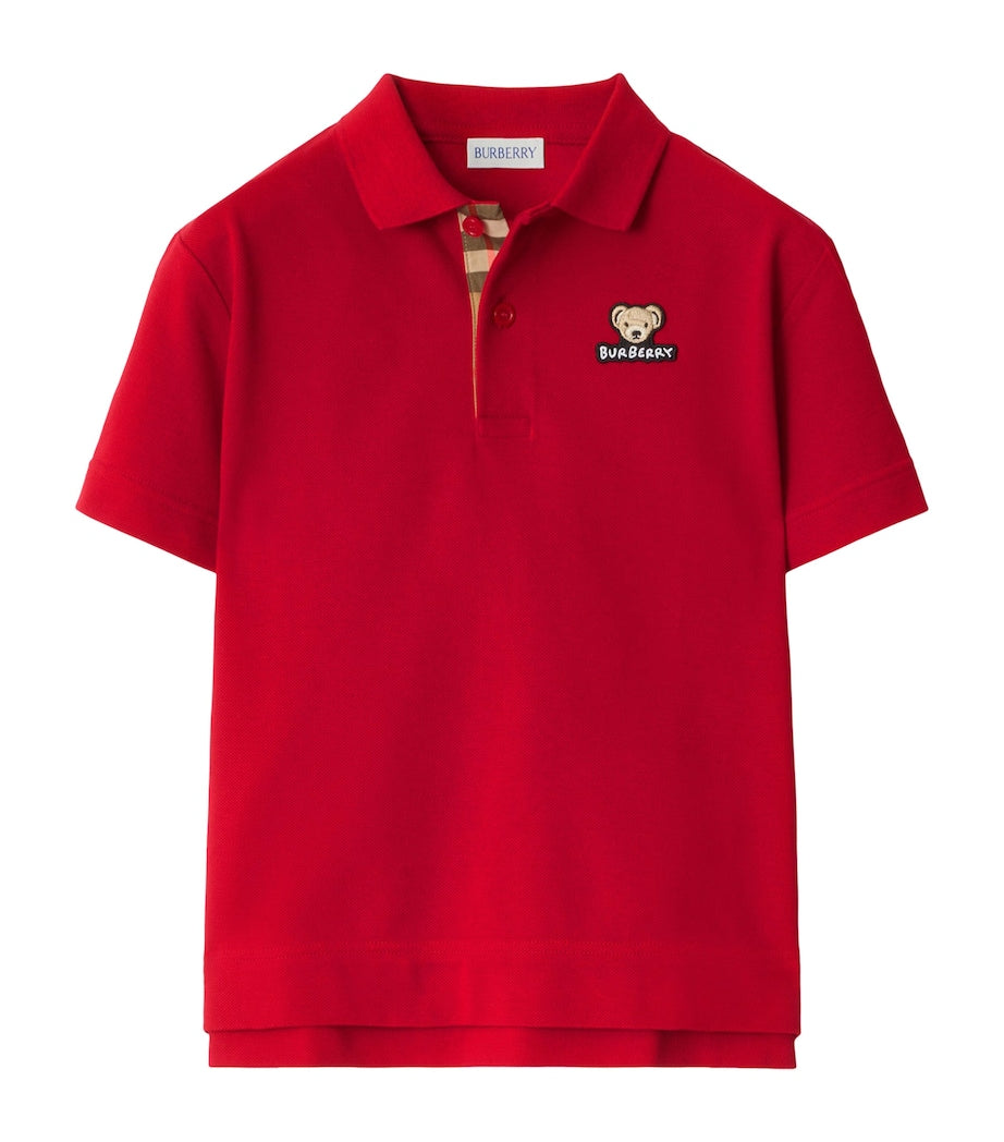 Burberry Kids Cotton Polo Shirt (3-12 Years)