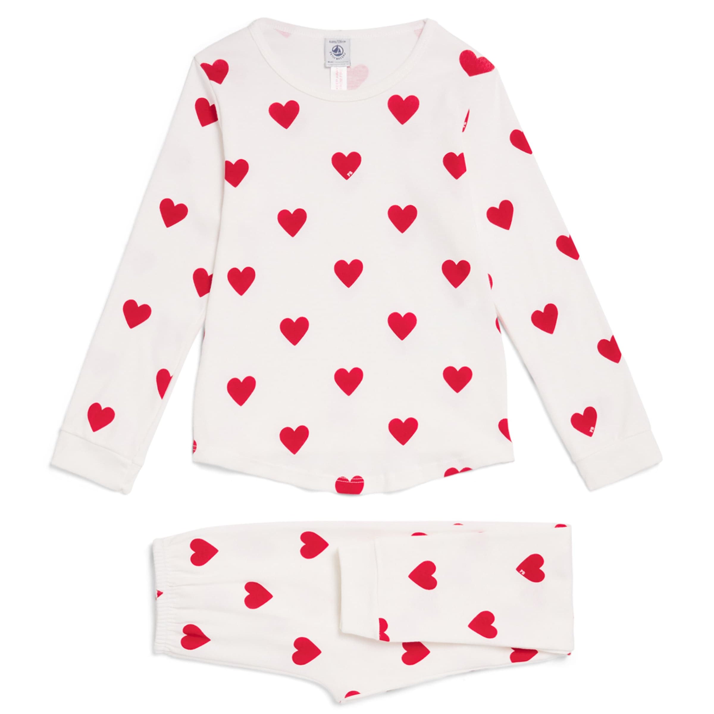 Cotton Heart Pyjama Set (4-12 Years)