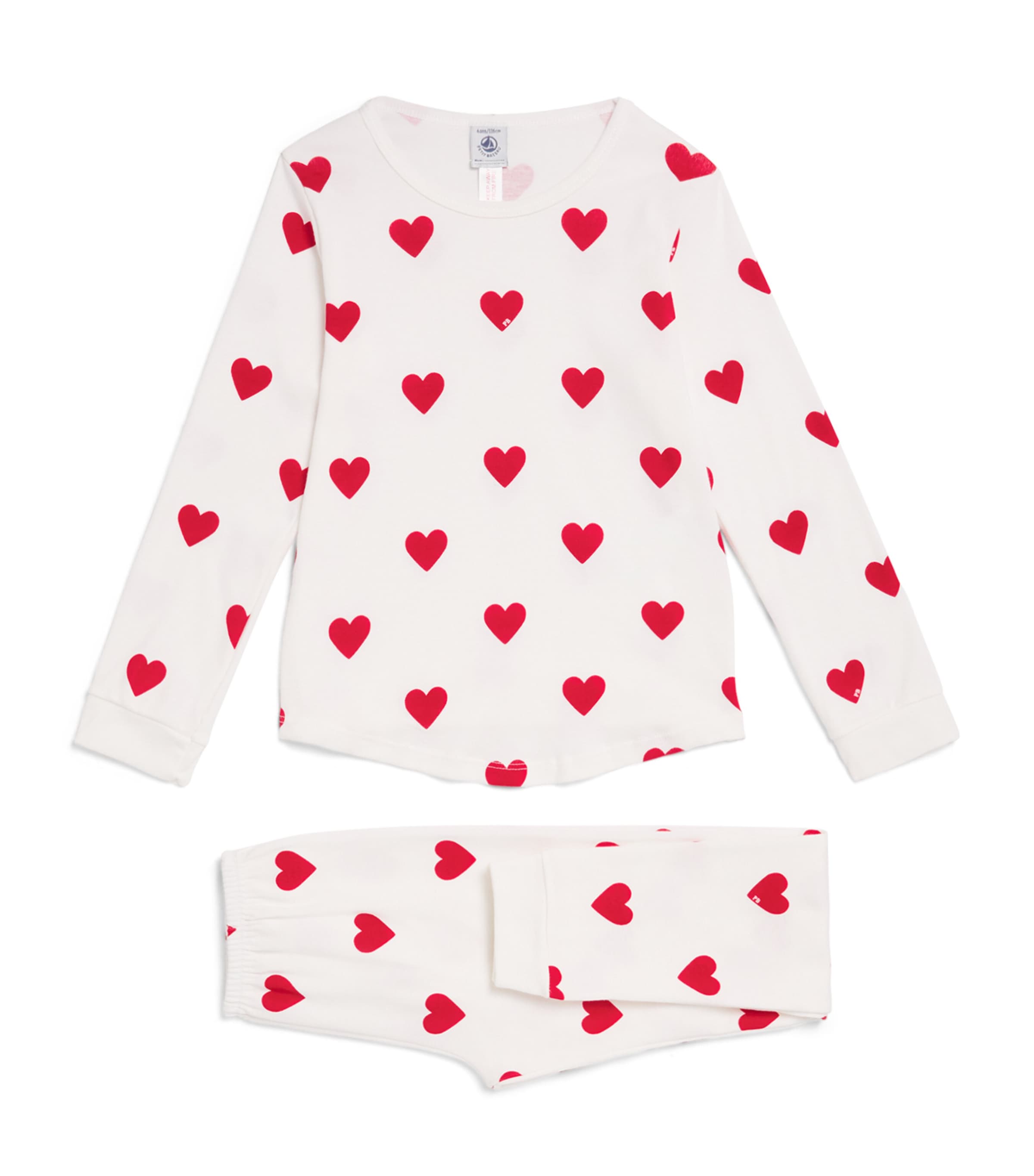 Cotton Heart Pyjama Set (4-12 Years)