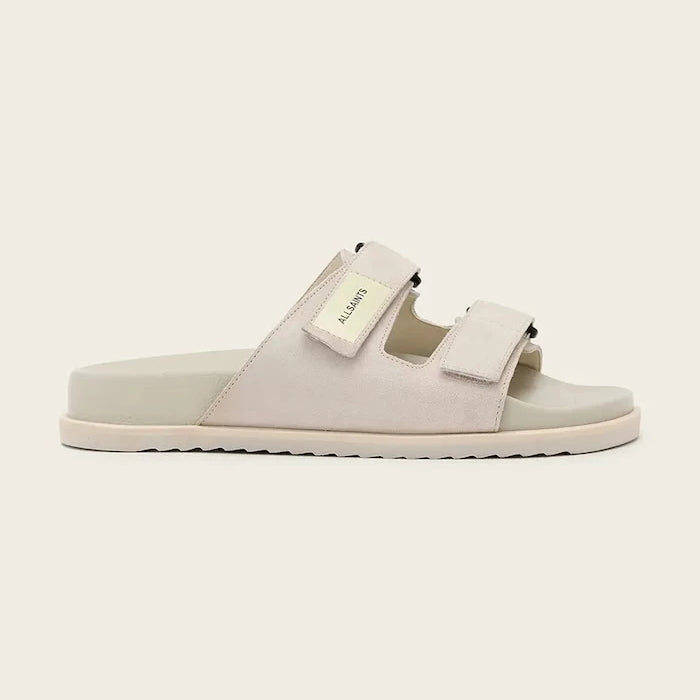 AllSaints Erkek Vizon Süet Vex Sandal