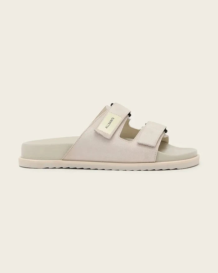 AllSaints Erkek Vizon Süet Vex Sandal