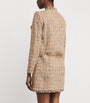 Cinq A Sept Beige Bouclé Clarise Blazer