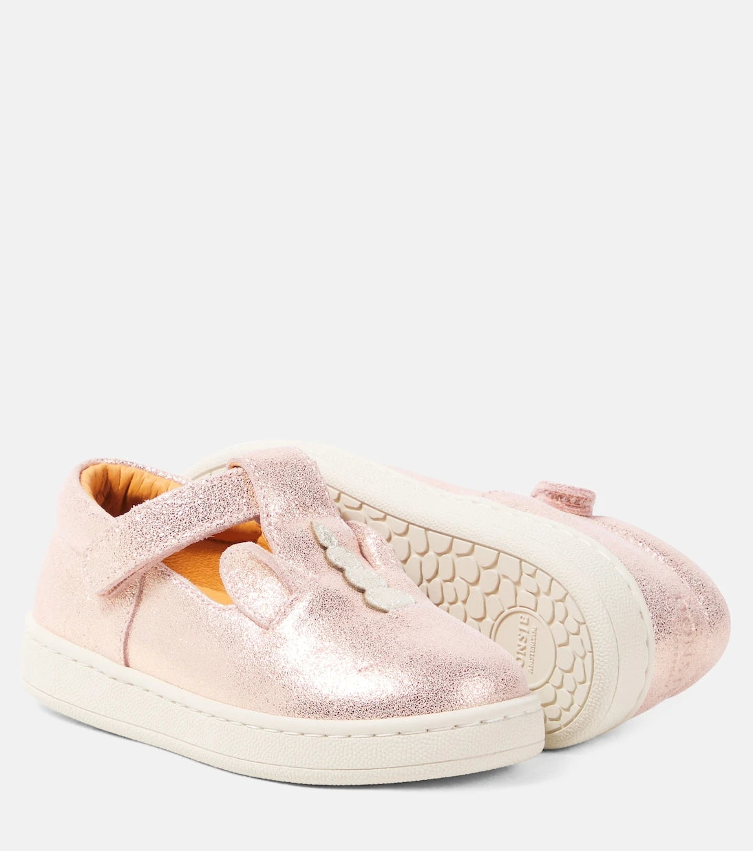 Donsje - Esterre metallic leather flats