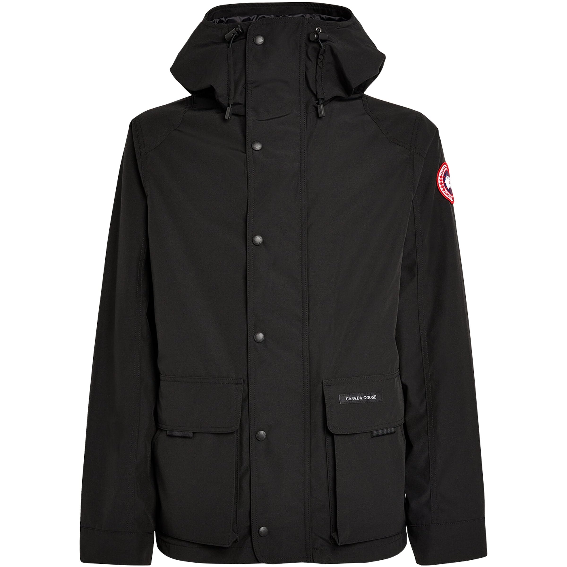 Canada Goose Black Lockeport Hooded Jacket