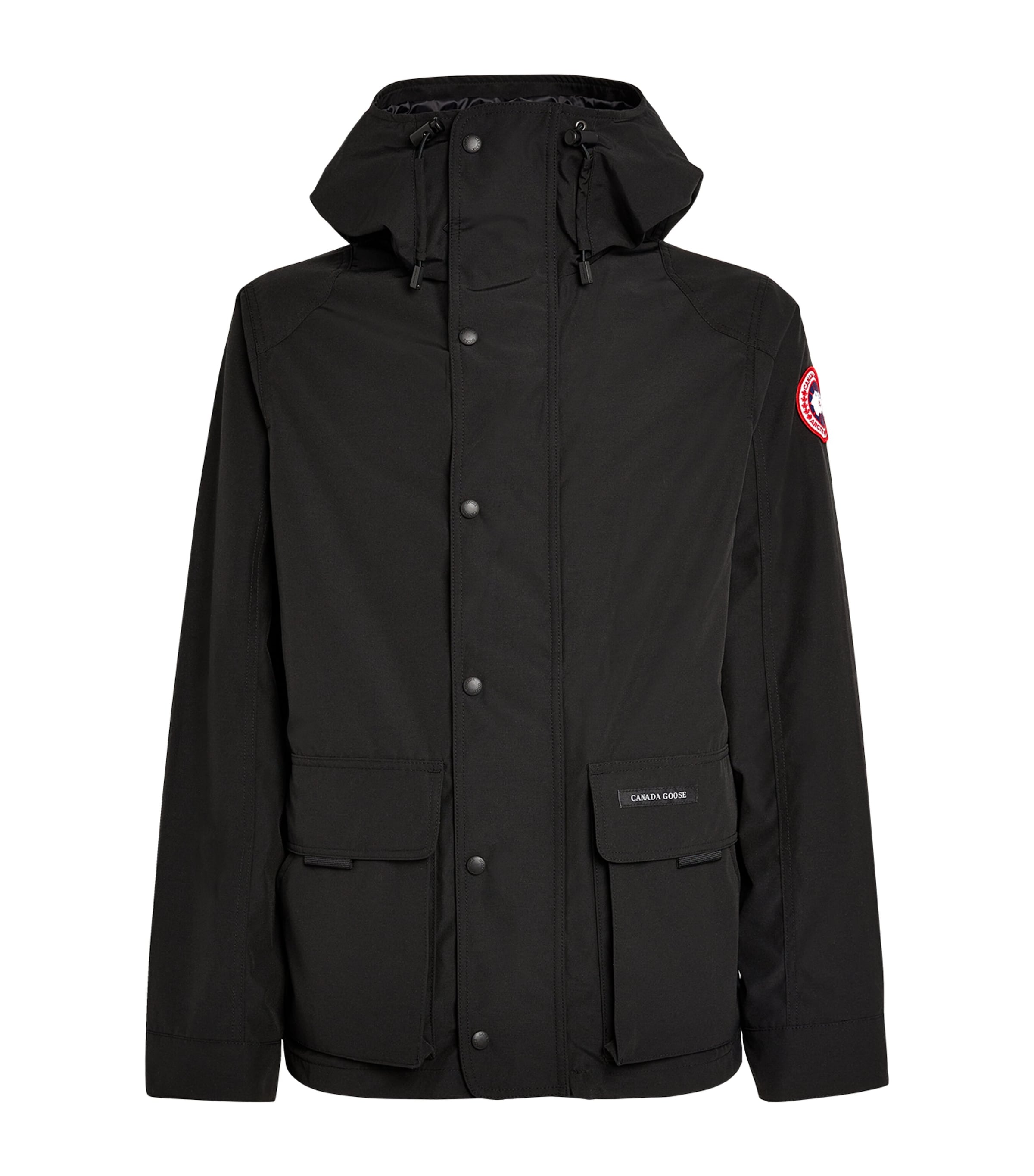 Canada Goose Black Lockeport Hooded Jacket