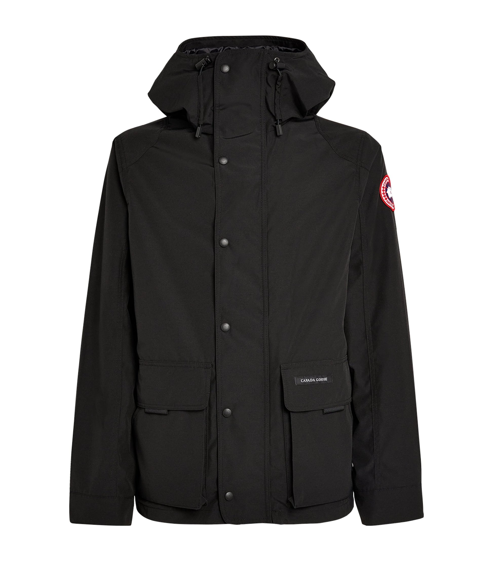 Canada Goose Black Lockeport Hooded Jacket