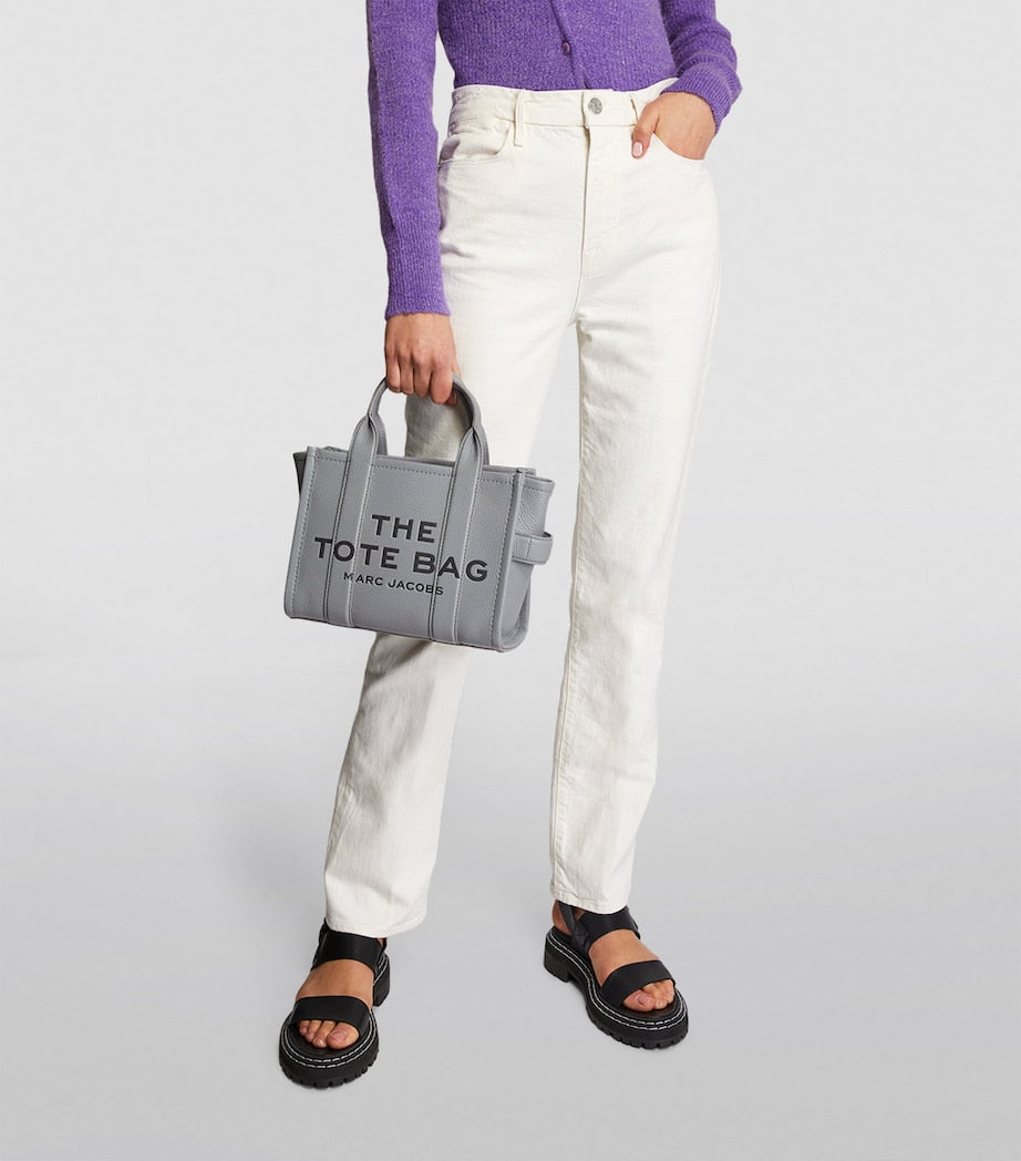 Grey The Marc Jacobs Mini The Tote Bag