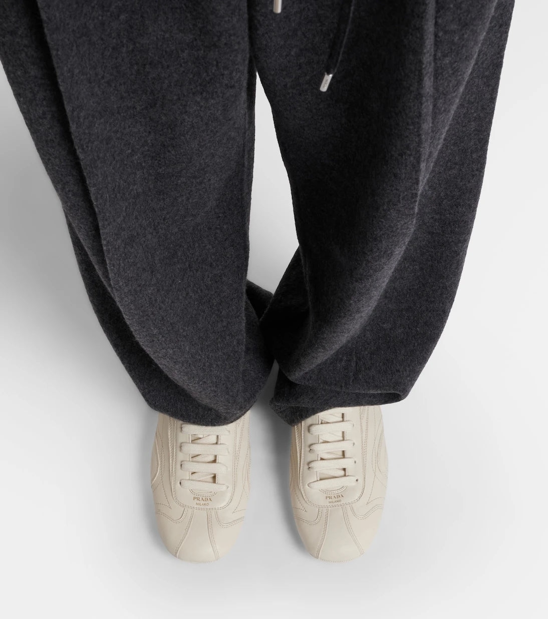 Prada - Montecarlo Re-Edition 2005 leather sneakers