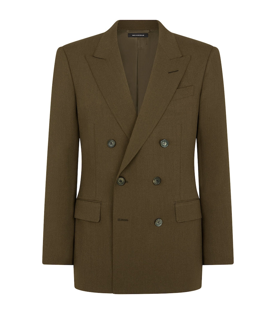 Wool-Cashmere-Silk Blazer