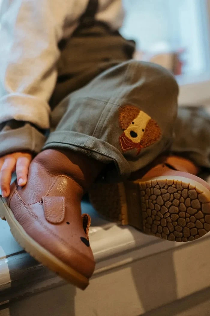 Donsje Wadudu Classic Boots Dog Çocuk Deri Kışlık Botlar