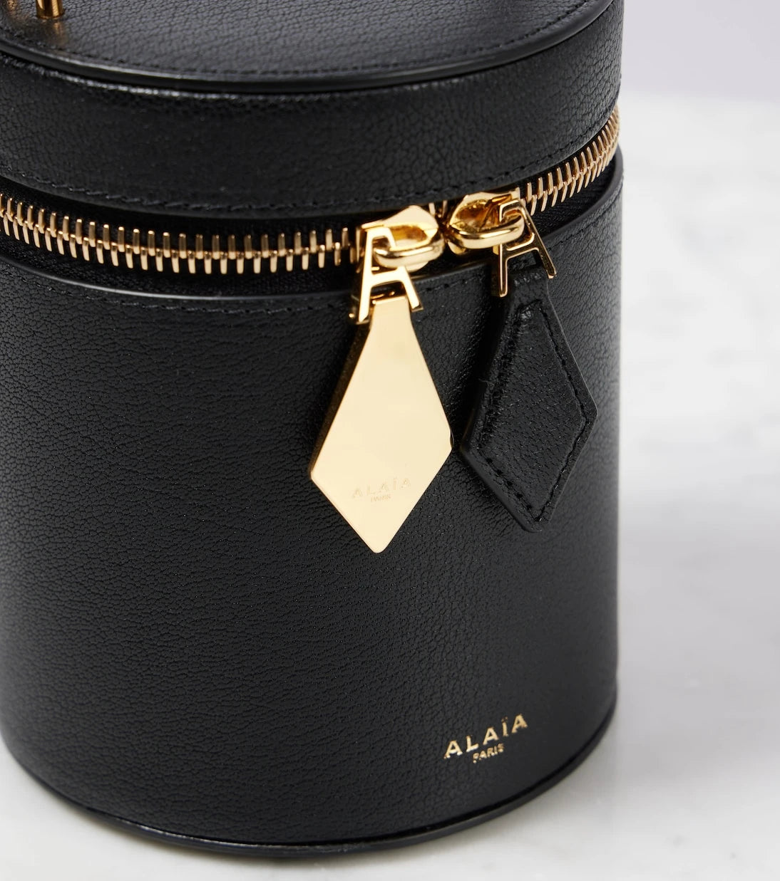 Alaïa - Cube Mini leather vanity bag