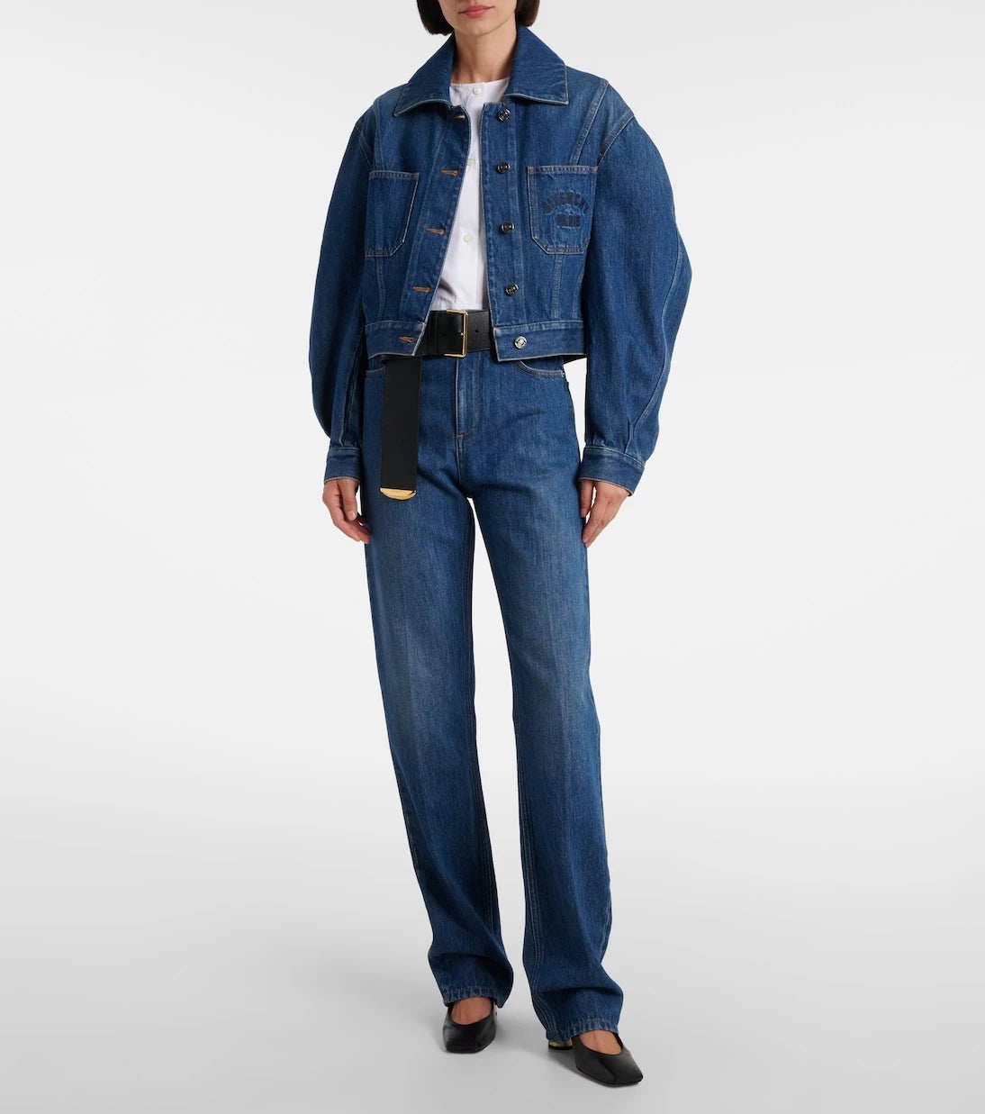 Givenchy - Mid-rise straight jeans
