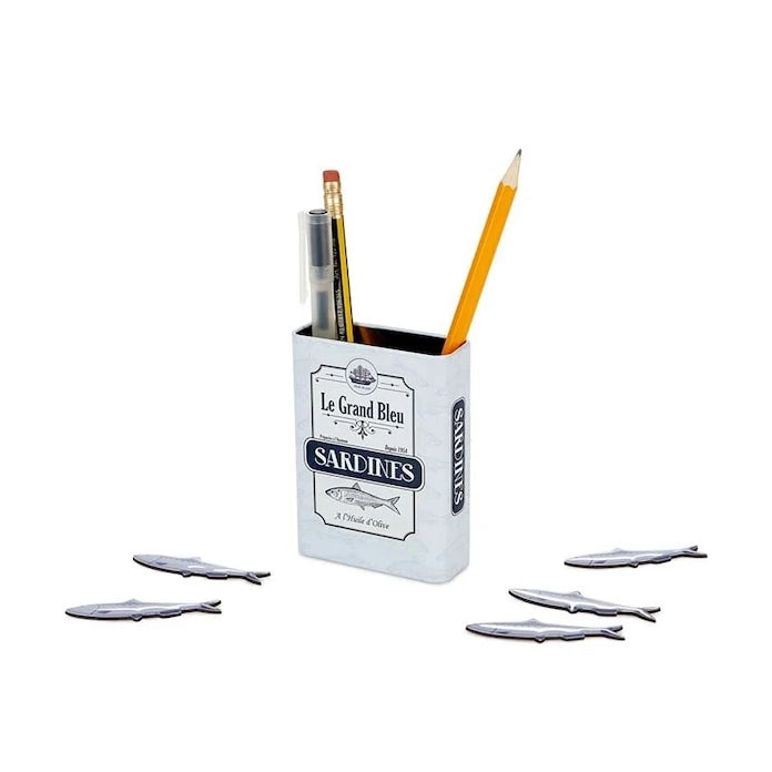 Balvi Sardines Mıknatıslı Kalemli Saklama Kabı