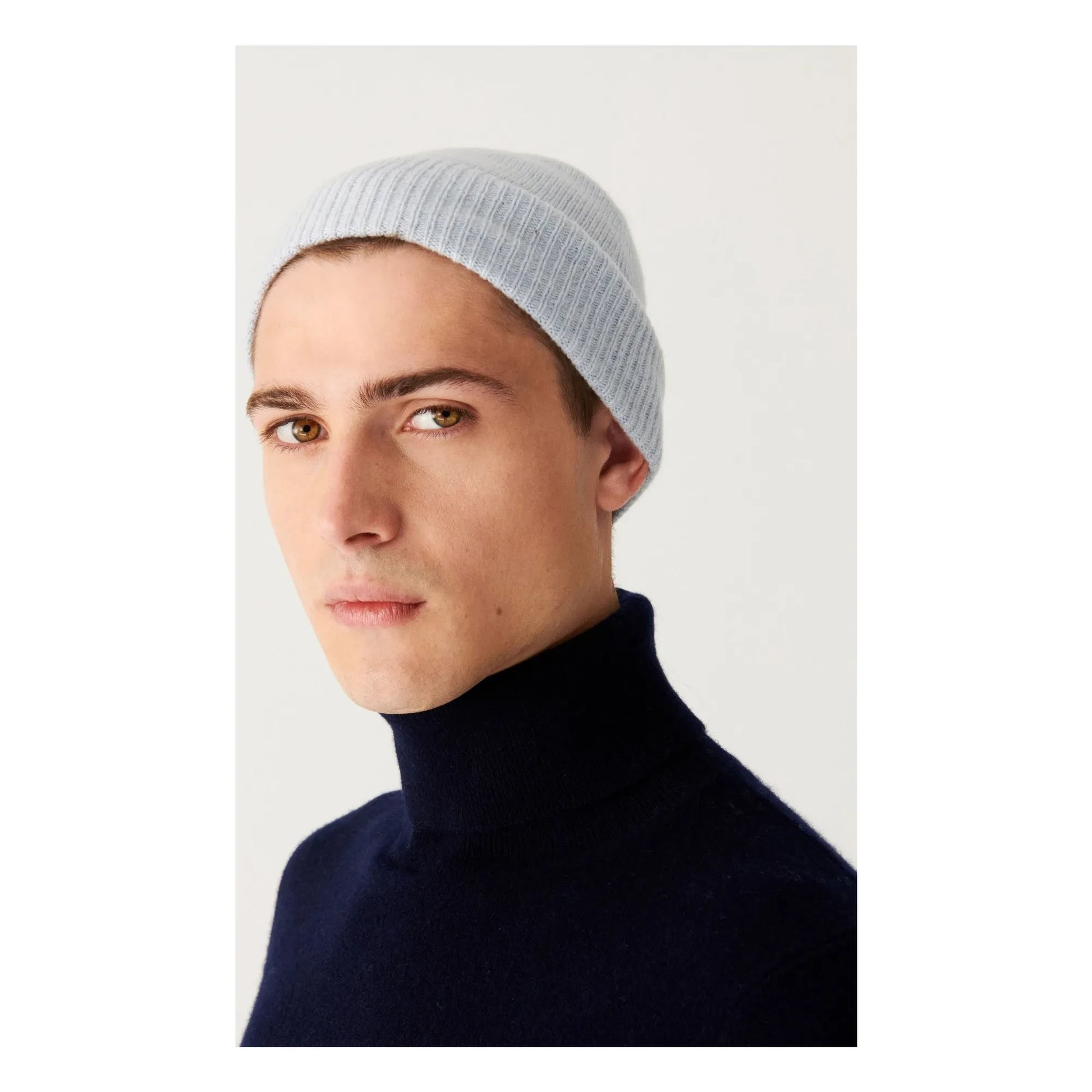 Bompard - Classic Cashmere Beanie | Silver grey