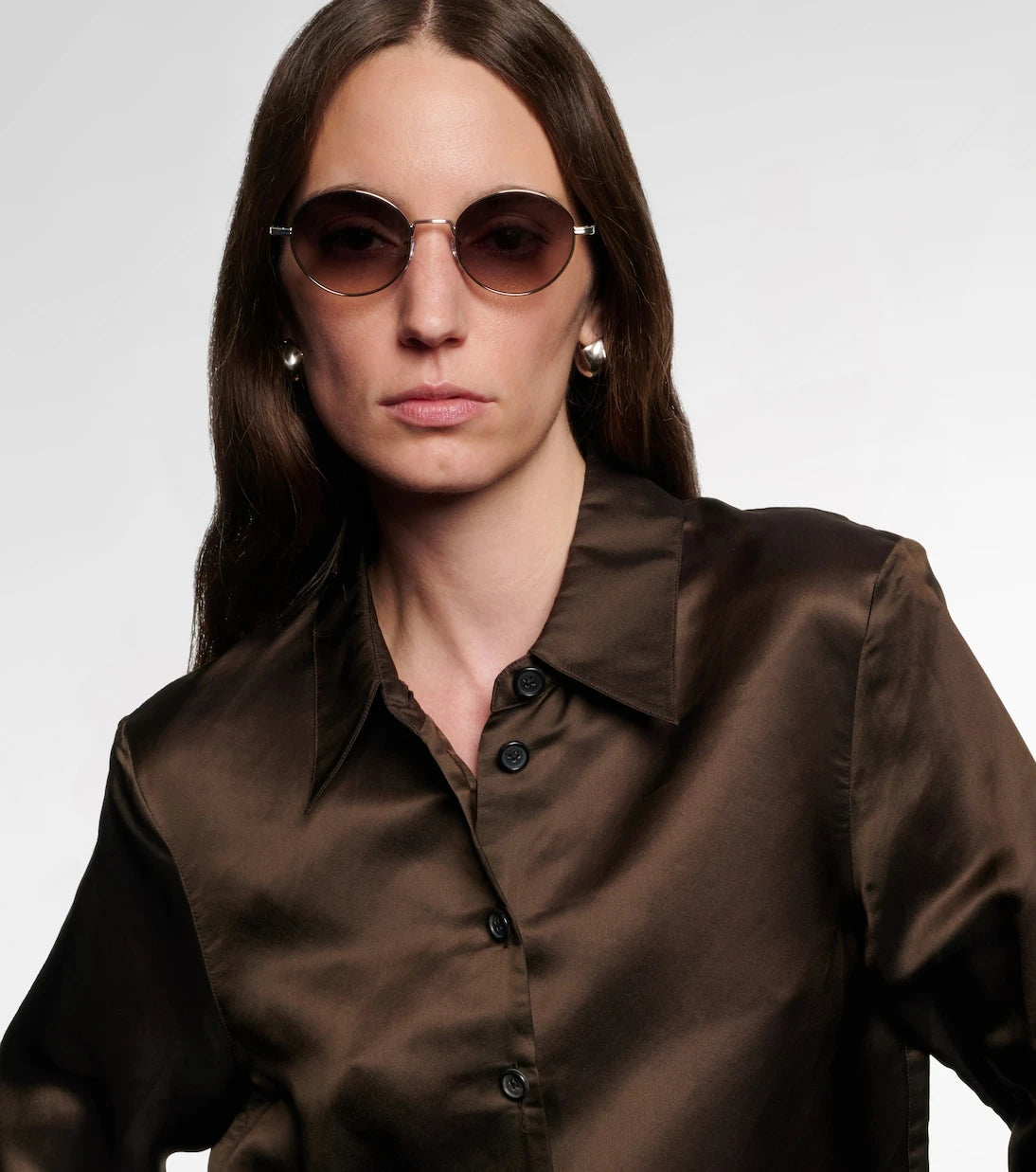 Khaite - x Oliver Peoples 1994C round sunglasses