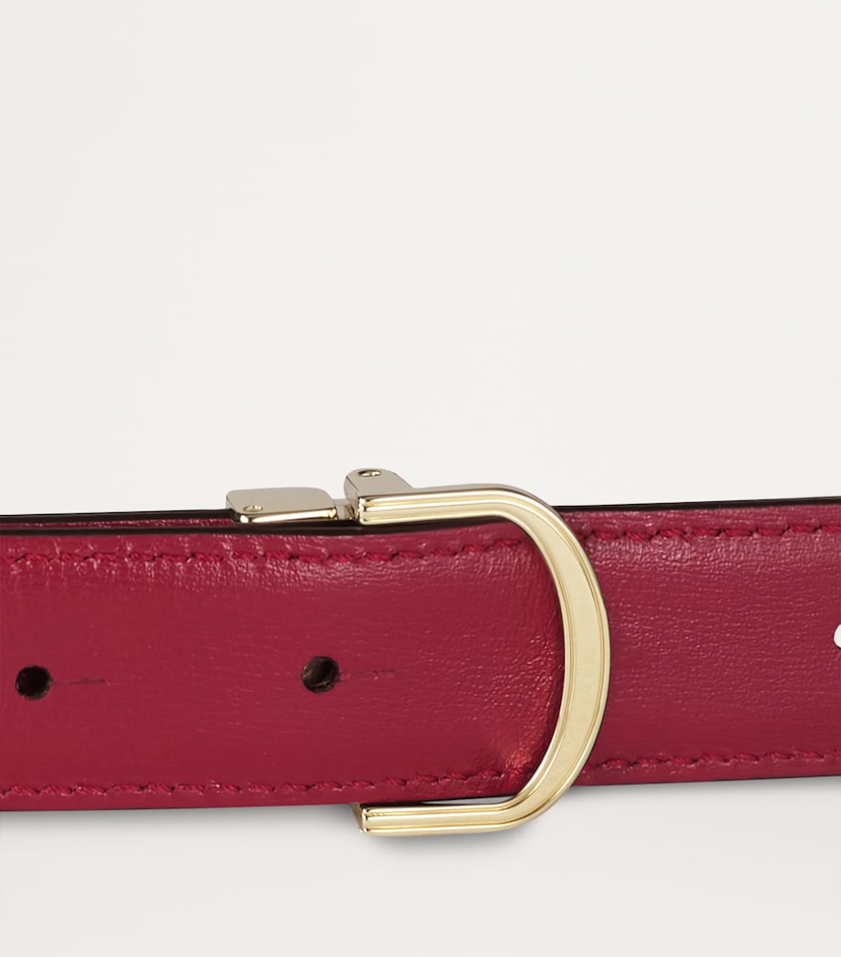 Cartier Black Reversible C de Cartier Belt