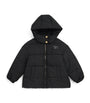 Balmain Kids Hooded Label-Detail Puffer Jacket (8-14 Years)