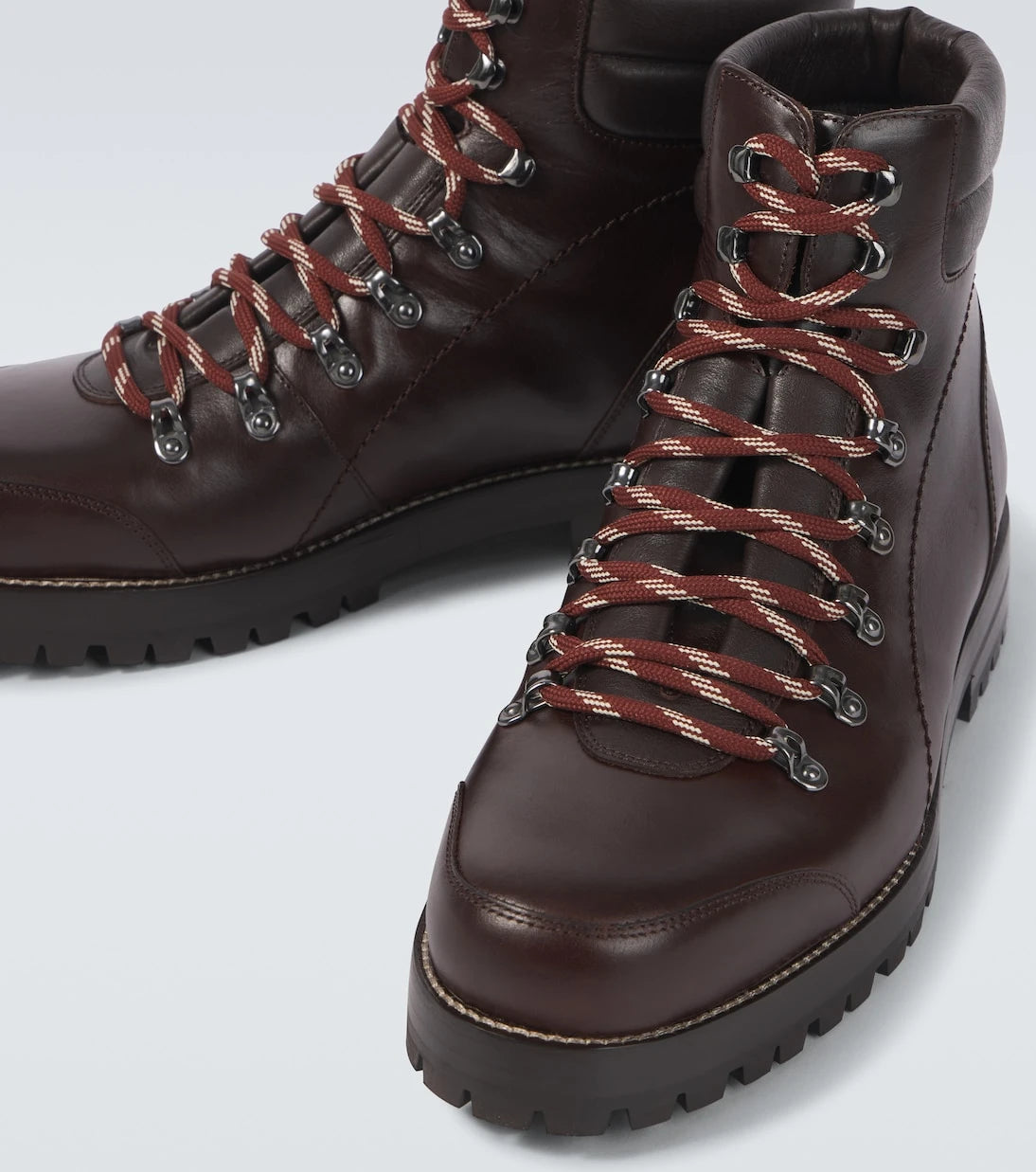 Manolo Blahnik - Janka leather lace-up boots