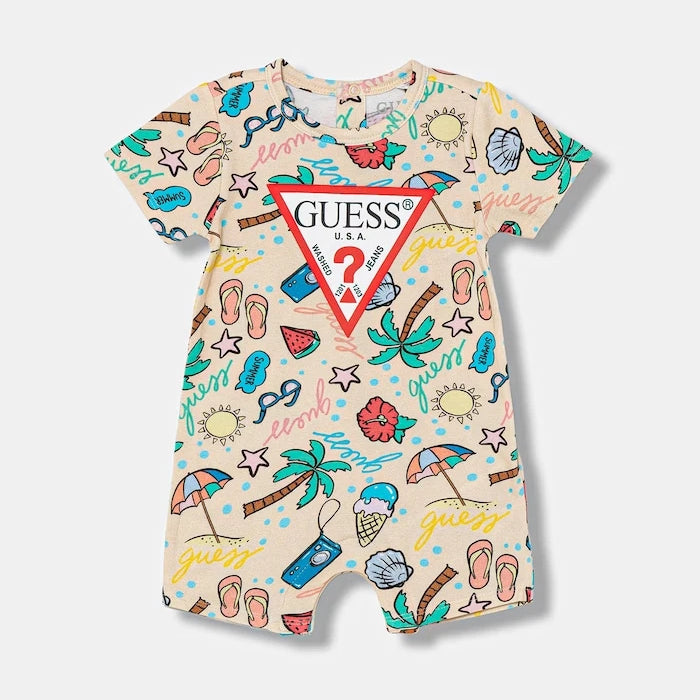 Бебешки къс гащеризон Guess