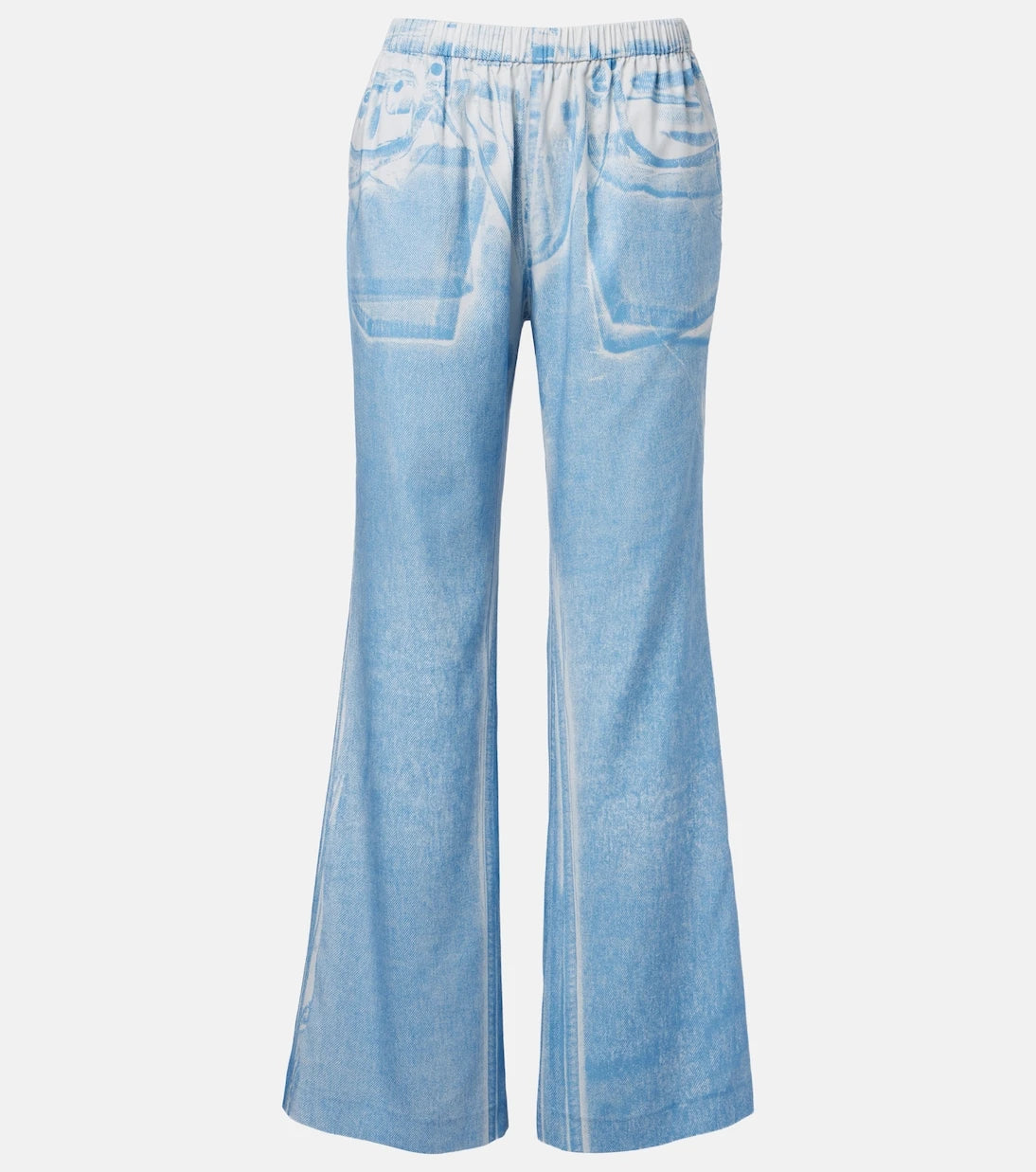 Acne Studios - Printed wide-leg pants