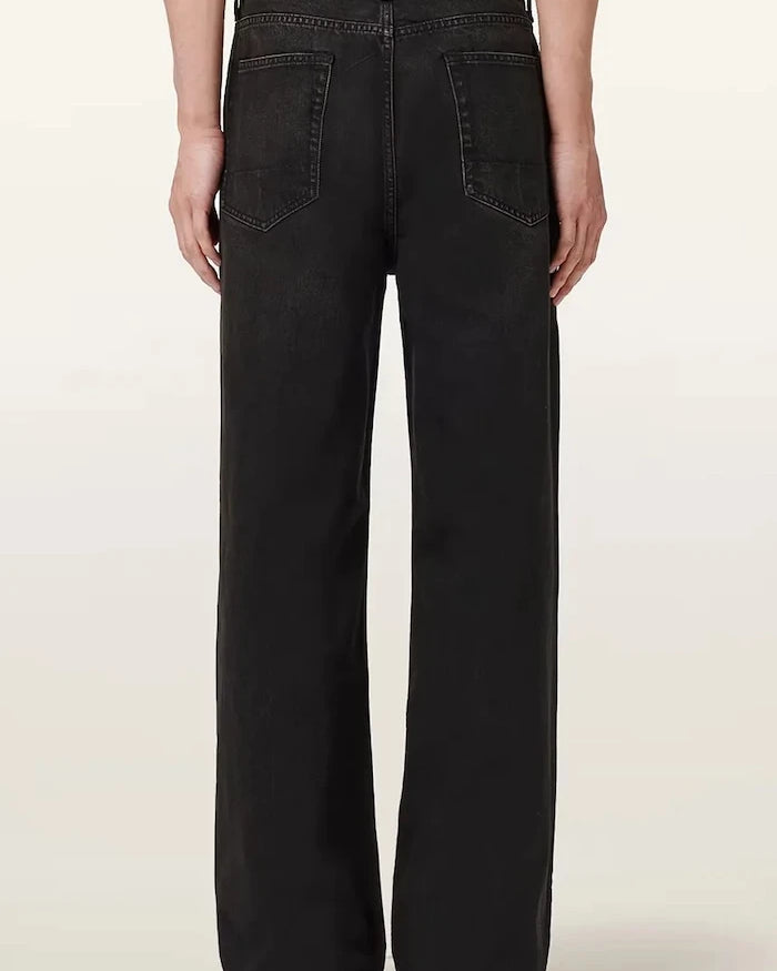 AllSaints дънки wide leg мъжки LENNY